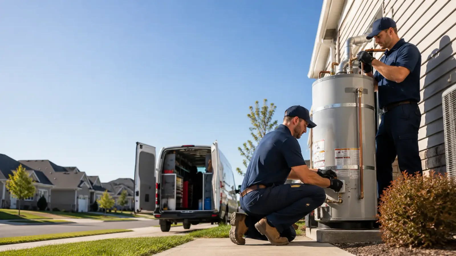 Water Heater Installation in Harvey, ND